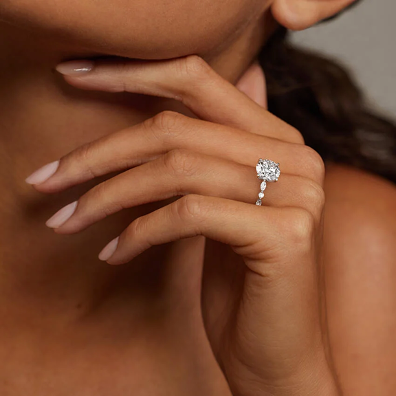 Ring on hand